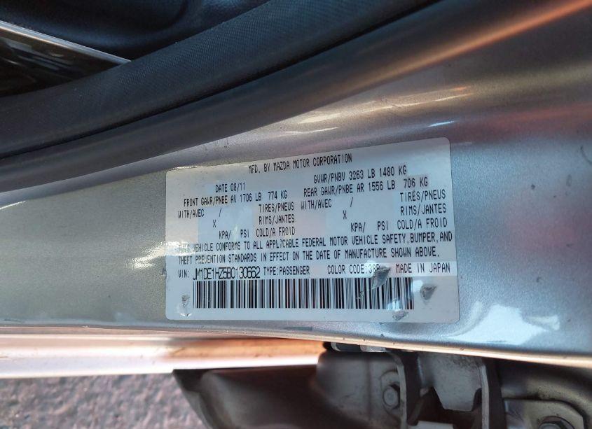 Photo 9 of 2011 Mazda Mazda2 SPORT (VIN JM1DE1HZ5B0130662)