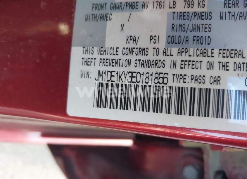 Photo 9 of 2014 Mazda Mazda2 SPORT (VIN JM1DE1KY3E0181856)