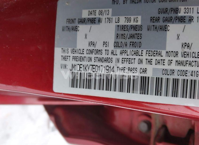 Photo 9 of 2014 Mazda Mazda2 SPORT (VIN JM1DE1KY7E0171914)