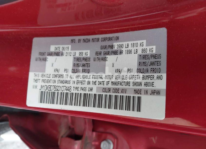 Photo 9 of 2016 Mazda Cx-3 GRAND TOURING (VIN JM1DKBD76G0107448)