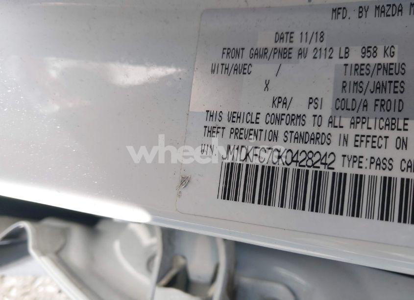 Photo 9 of 2019 Mazda Cx-3 TOURING (VIN JM1DKFC70K0428242)