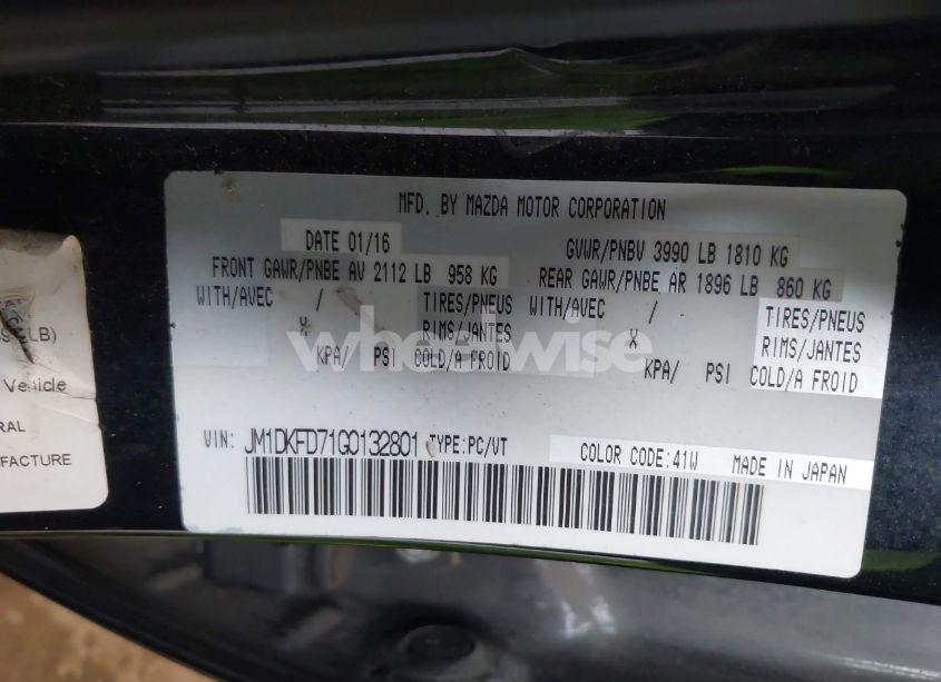 Photo 9 of 2016 Mazda Cx-3 GRAND TOURING (VIN JM1DKFD71G0132801)