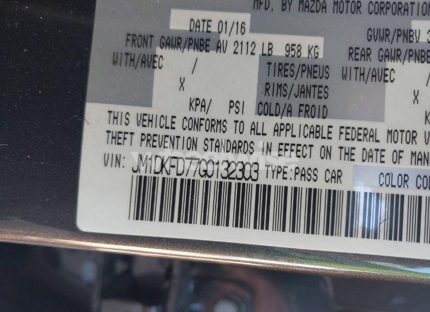 Photo 9 of 2016 Mazda Cx-3 GRAND TOURING (VIN JM1DKFD77G0132303)