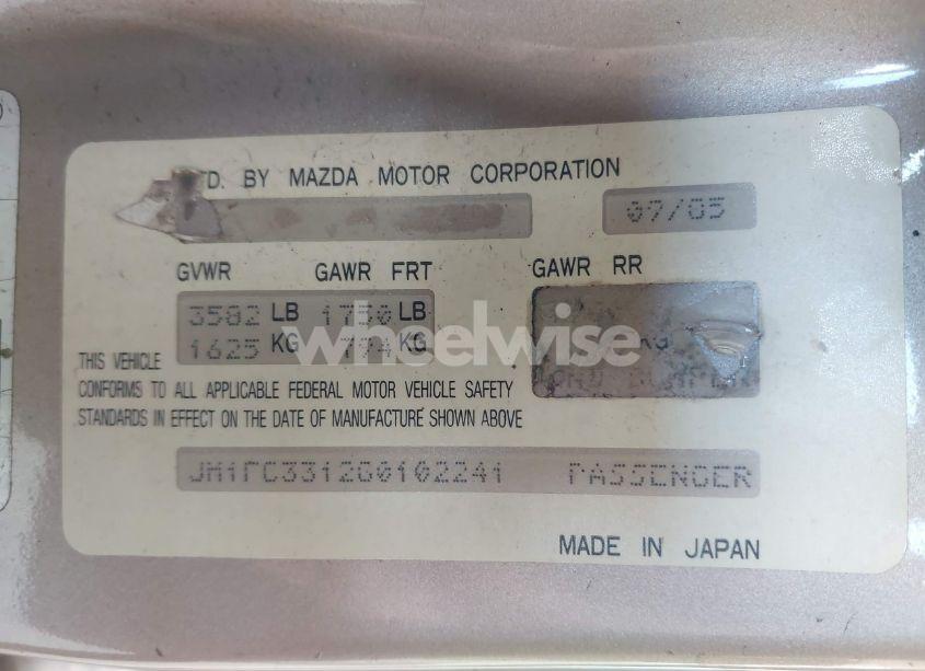 Photo 9 of 1986 Mazda Rx7 N/A (VIN JM1FC3312G0102241)