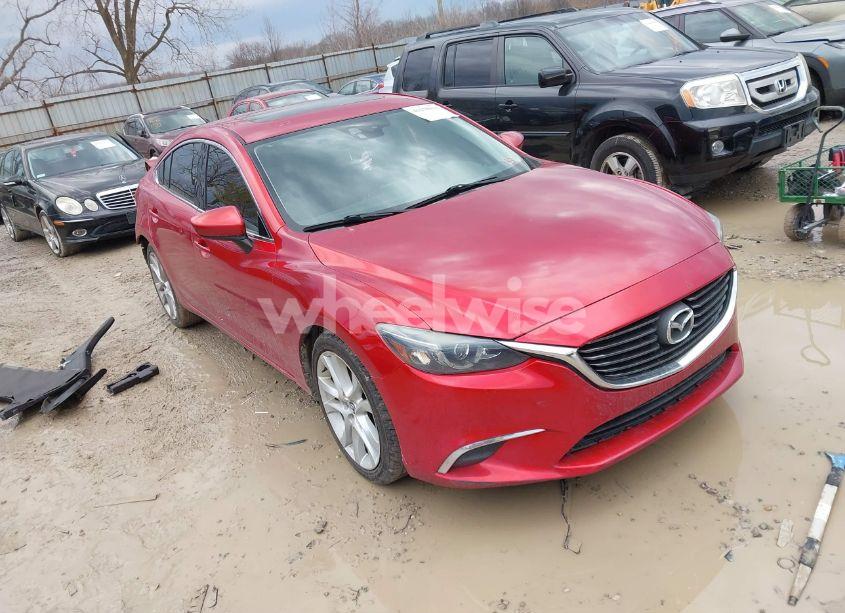 2016 Mazda Mazda6 I TOURING (VIN JM1GJ1T5XG1452857) main photo