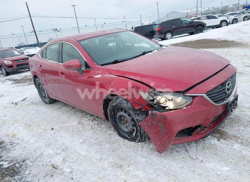 2015 Mazda Mazda6 I SPORT (VIN JM1GJ1U59F1192190) main photo