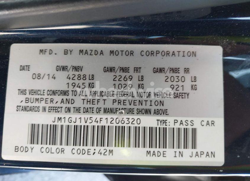 Photo 9 of 2015 Mazda Mazda6 I TOURING (VIN JM1GJ1V54F1206320)