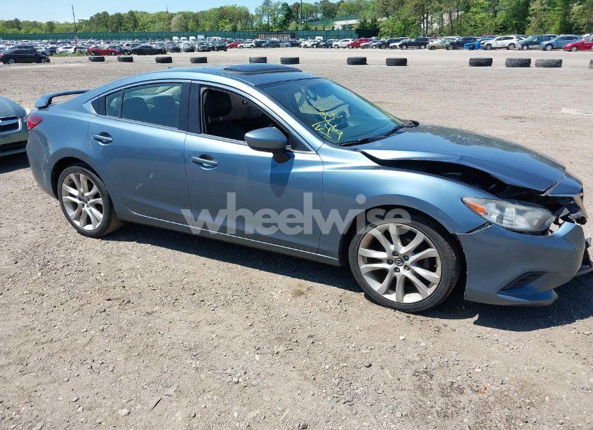 2016 Mazda Mazda6 I TOURING (VIN JM1GJ1V55G1458725) main photo