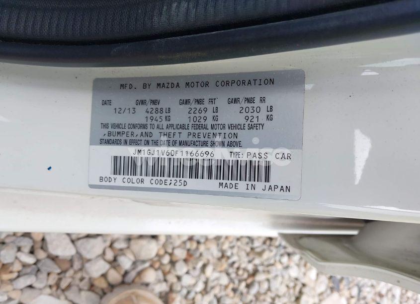 Photo 9 of 2015 Mazda Mazda6 I TOURING (VIN JM1GJ1V60F1166696)