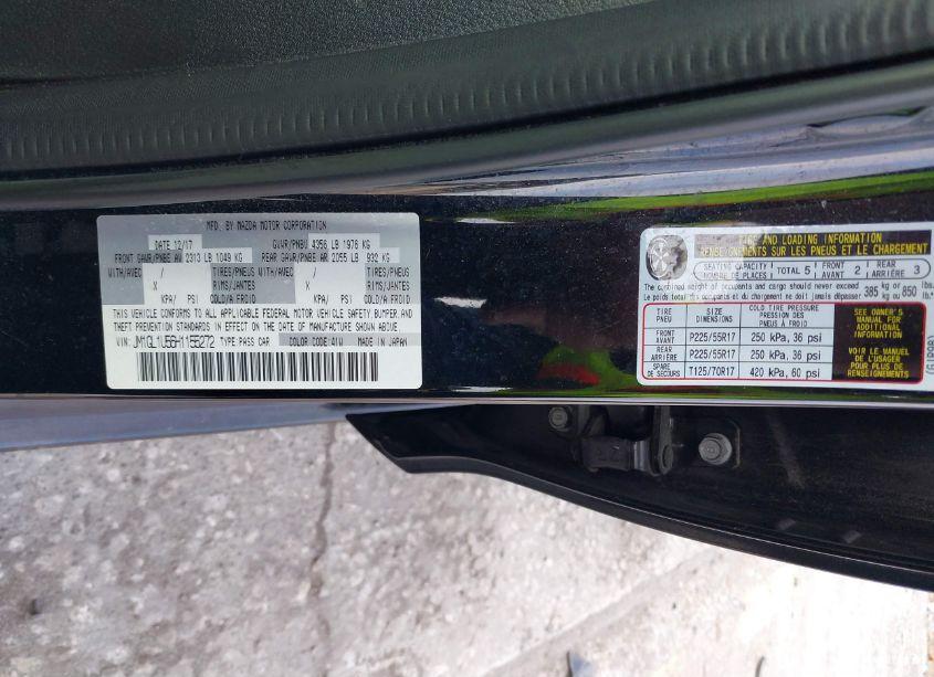 Photo 9 of 2017 Mazda Mazda6 SPORT (VIN JM1GL1U56H1155272)