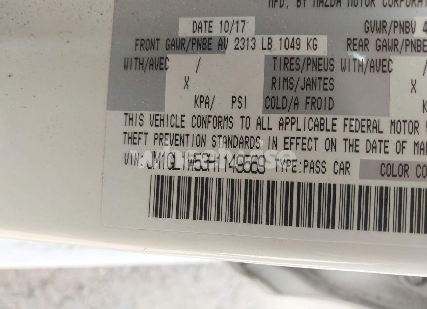 Photo 9 of 2017 Mazda Mazda6 GRAND TOURING (VIN JM1GL1W53H1149569)