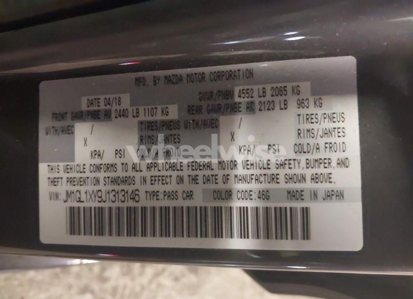 Photo 9 of 2018 Mazda Mazda6 SIGNATURE (VIN JM1GL1XY9J1313146)