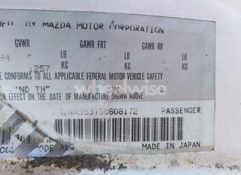 Photo 9 of 1995 Mazda Mx-5 MIATA (VIN JM1NA3537S0608172)