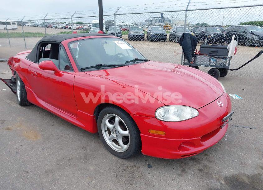 2002 Mazda Mx-5 MIATA CLOTH/LS/SE (VIN JM1NB353220229173) main photo