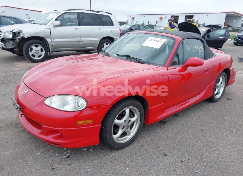 Photo 2 of 2002 Mazda Mx-5 MIATA CLOTH/LS/SE (VIN JM1NB353220229173)