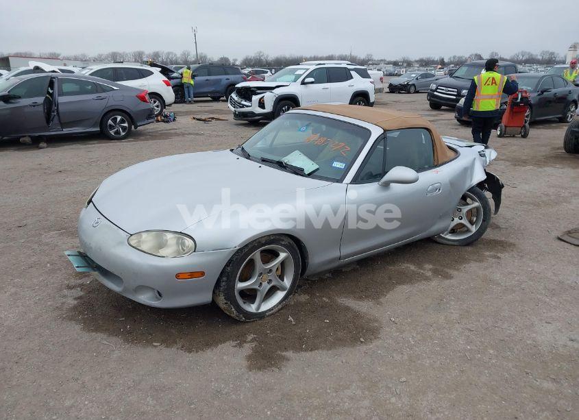 Photo 2 of 2002 Mazda Mx-5 MIATA CLOTH/LS/SE (VIN JM1NB353520233203)