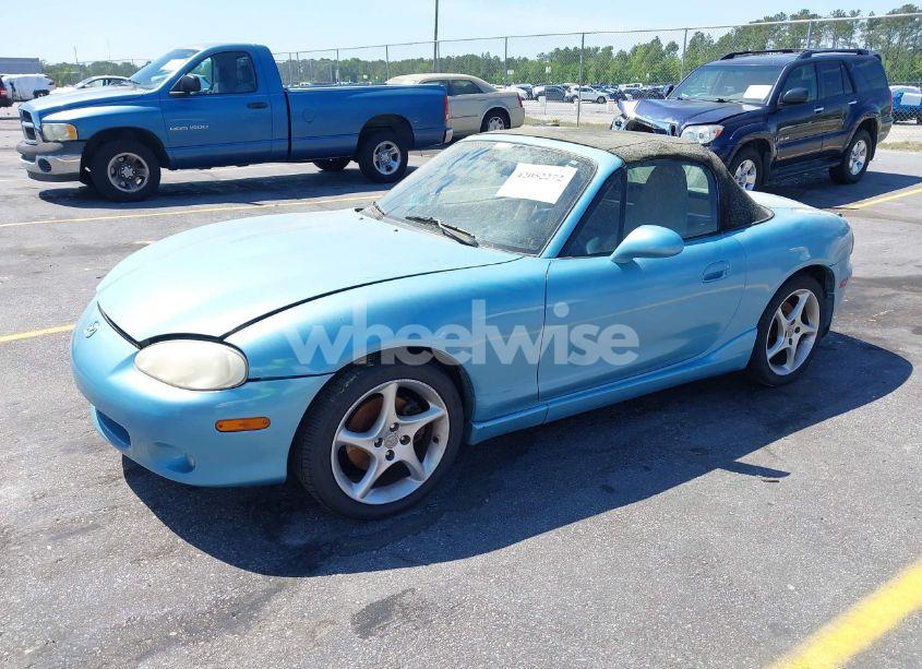 Photo 2 of 2002 Mazda Mx-5 MIATA CLOTH/LS/SE (VIN JM1NB353620230438)