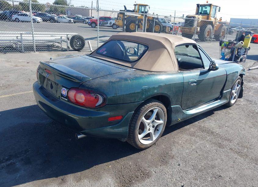 Photo 4 of 2002 Mazda Mx-5 MIATA CLOTH/LS/SE (VIN JM1NB353620230956)