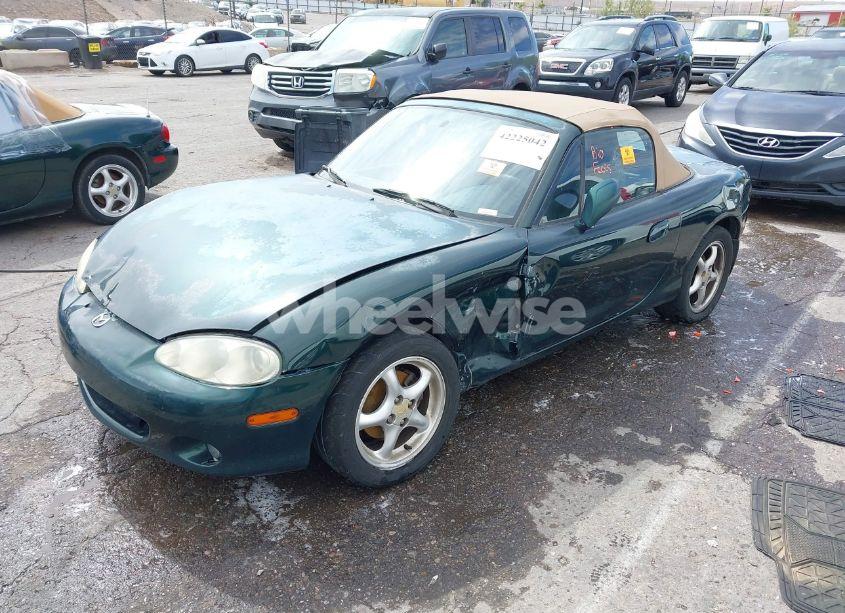 Photo 2 of 2002 Mazda Mx-5 MIATA CLOTH/LS/SE (VIN JM1NB353720222073)