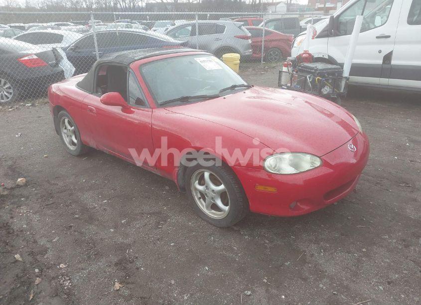 2002 Mazda Mx-5 MIATA CLOTH/LS/SE (VIN JM1NB353920230627) main photo