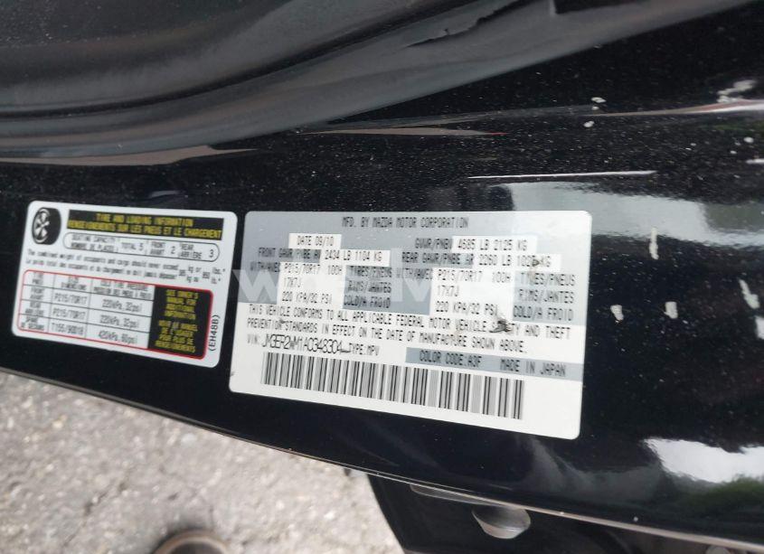 Photo 9 of 2010 Mazda Cx-7 I SPORT (VIN JM3ER2WM1A0348304)