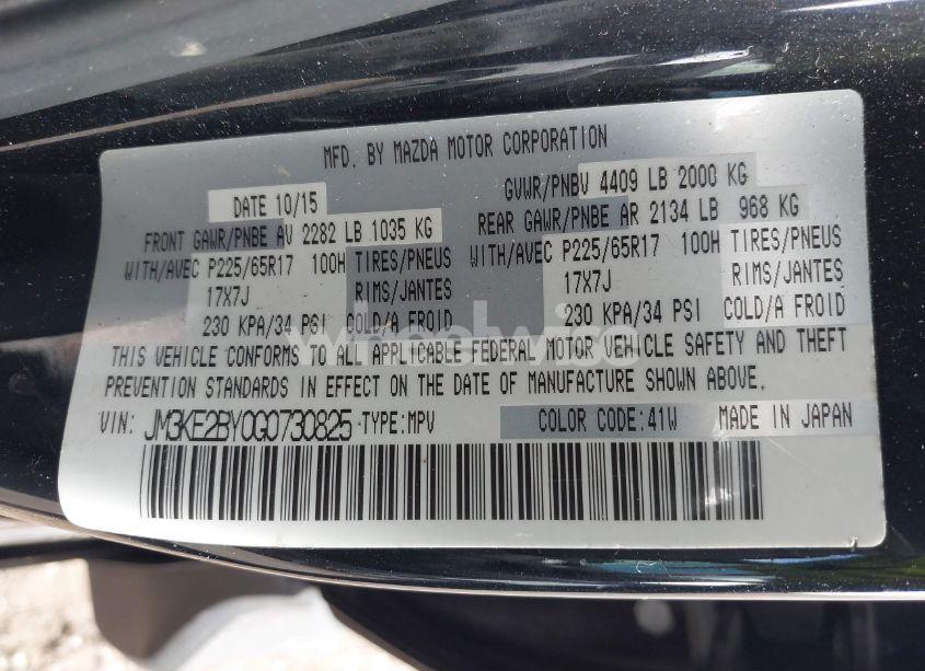 Photo 9 of 2016 Mazda Cx-5 SPORT (VIN JM3KE2BY0G0730825)