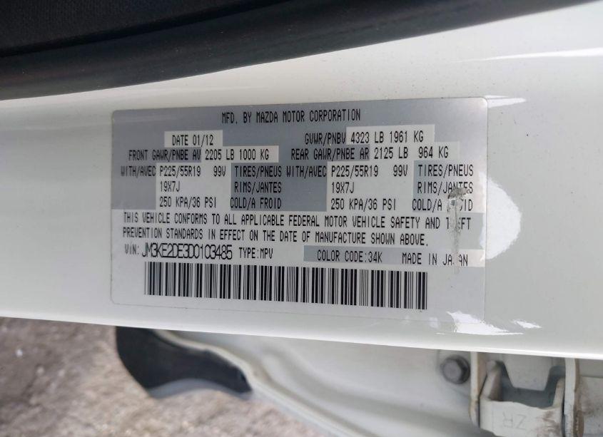 Photo 9 of 2013 Mazda Cx-5 GRAND TOURING (VIN JM3KE2DE3D0103485)