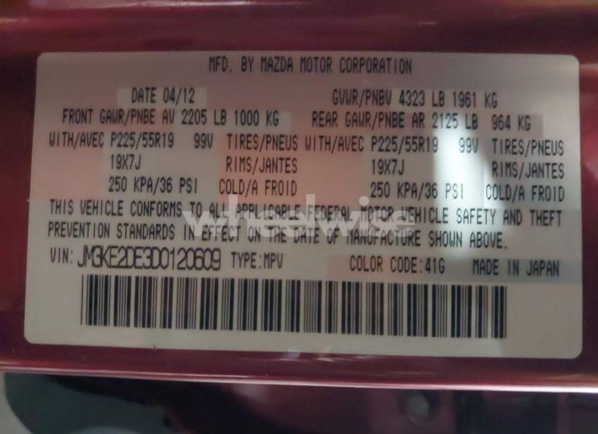 Photo 9 of 2013 Mazda Cx-5 GRAND TOURING (VIN JM3KE2DE3D0120609)