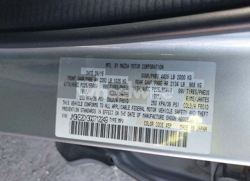 Photo 9 of 2016 Mazda Cx-5 GRAND TOURING (VIN JM3KE2DY3G0712249)