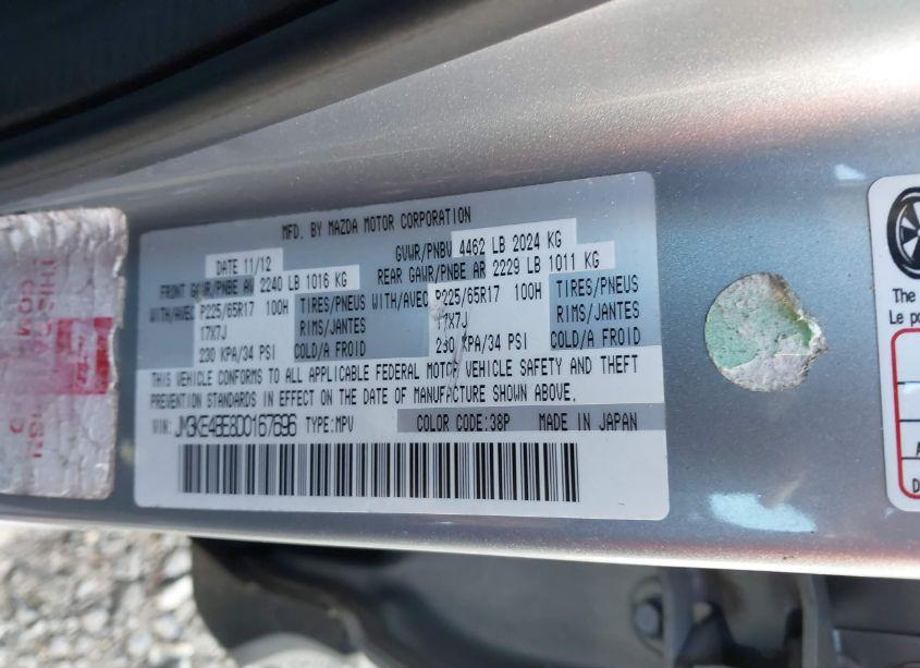 Photo 9 of 2013 Mazda Cx-5 SPORT (VIN JM3KE4BE8D0167696)