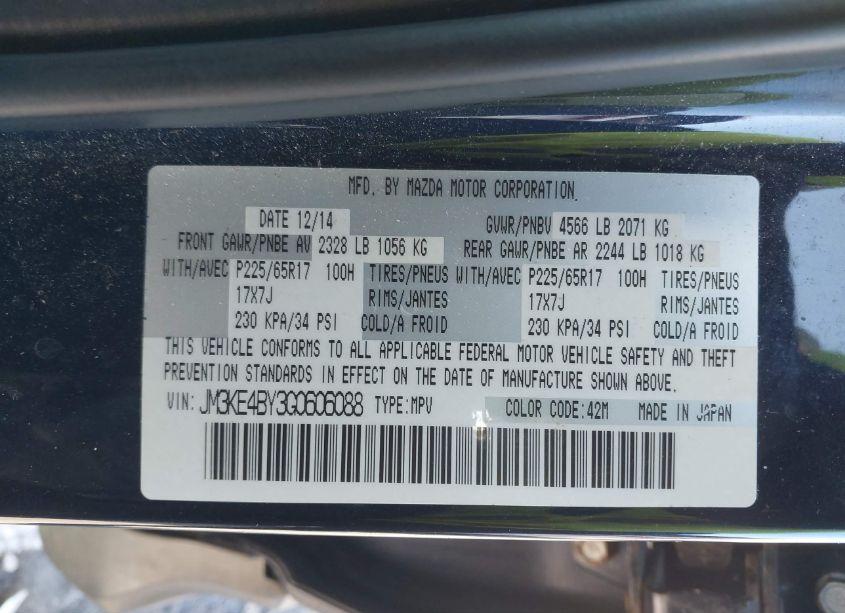 Photo 9 of 2016 Mazda Cx-5 SPORT (VIN JM3KE4BY3G0606088)
