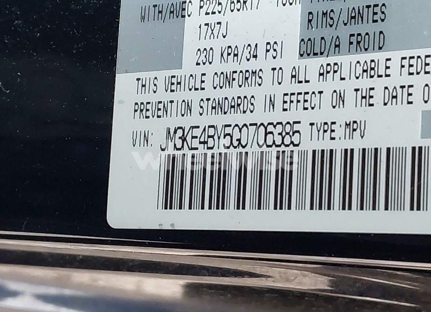 Photo 9 of 2016 Mazda Cx-5 SPORT (VIN JM3KE4BY5G0706385)