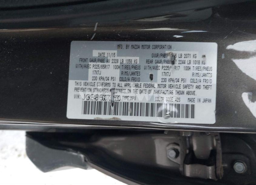 Photo 9 of 2016 Mazda Cx-5 SPORT (VIN JM3KE4BY5G0738530)