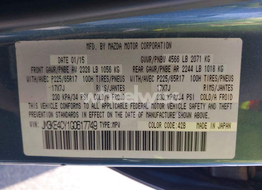 Photo 9 of 2016 Mazda Cx-5 TOURING (VIN JM3KE4CY1G0617749)