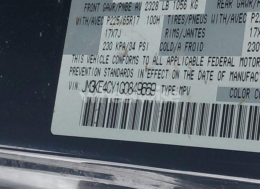 Photo 9 of 2016 Mazda Cx-5 TOURING (VIN JM3KE4CY1G0849669)