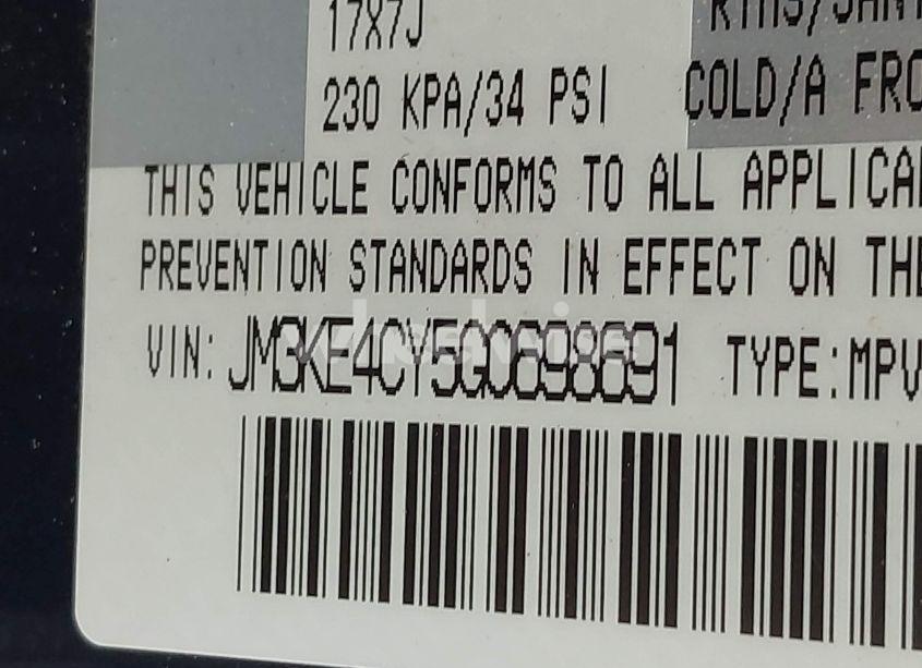 Photo 9 of 2016 Mazda Cx-5 TOURING (VIN JM3KE4CY5G0698691)