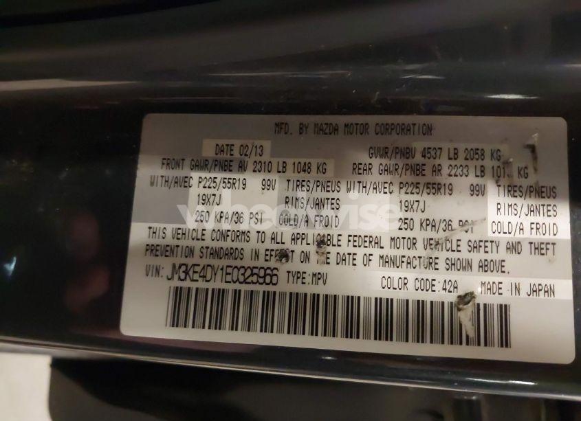 Photo 9 of 2014 Mazda Cx-5 GRAND TOURING (VIN JM3KE4DY1E0325966)