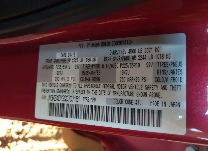 Photo 9 of 2016 Mazda Cx-5 GRAND TOURING (VIN JM3KE4DY3G0707161)