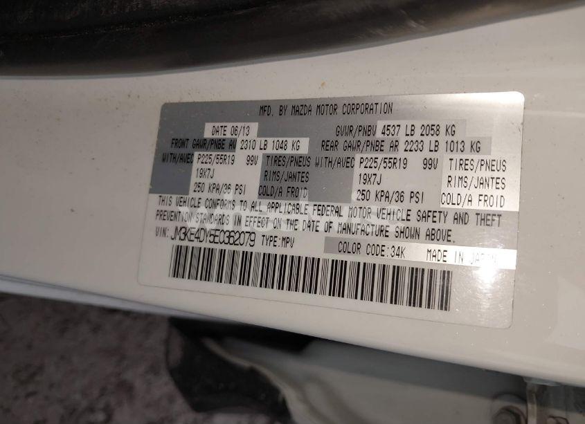 Photo 9 of 2014 Mazda Cx-5 GRAND TOURING (VIN JM3KE4DY5E0362079)