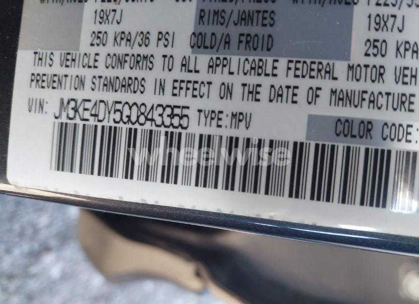 Photo 9 of 2016 Mazda Cx-5 GRAND TOURING (VIN JM3KE4DY5G0843355)