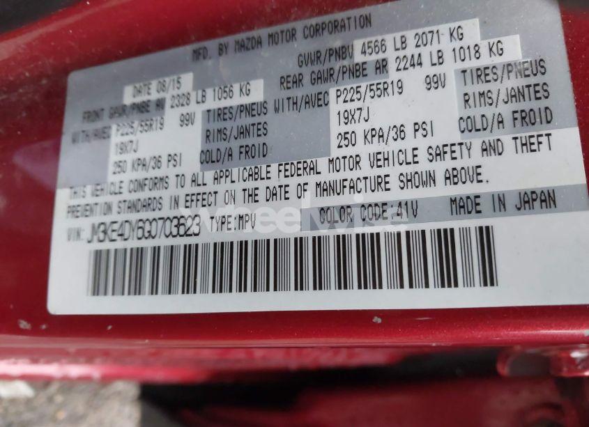 Photo 9 of 2016 Mazda Cx-5 GRAND TOURING (VIN JM3KE4DY6G0703623)
