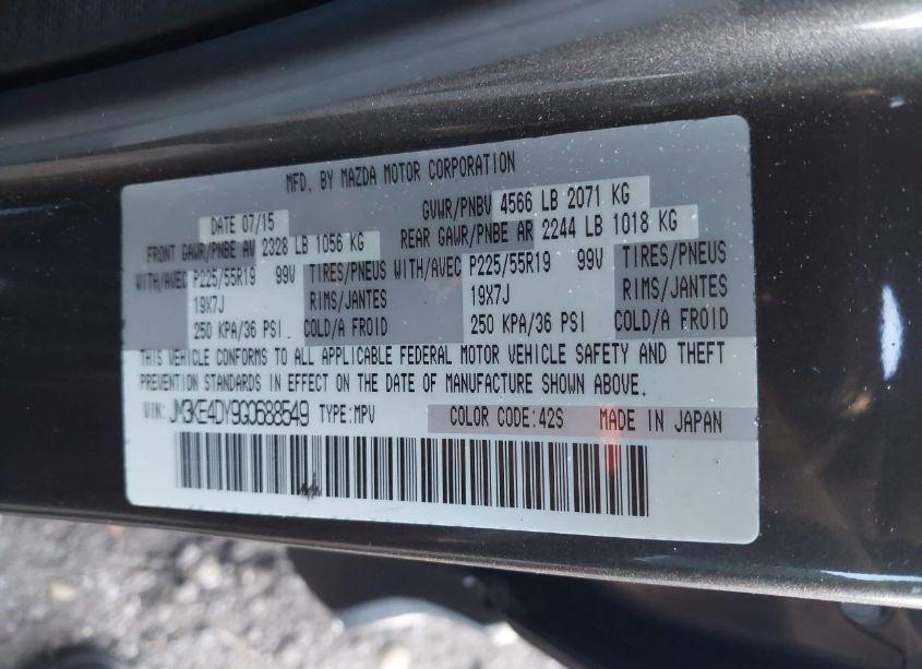 Photo 9 of 2016 Mazda Cx-5 GRAND TOURING (VIN JM3KE4DY9G0688549)