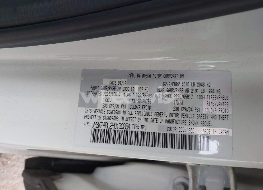 Photo 9 of 2017 Mazda Cx-5 SPORT (VIN JM3KFABL2H0130854)