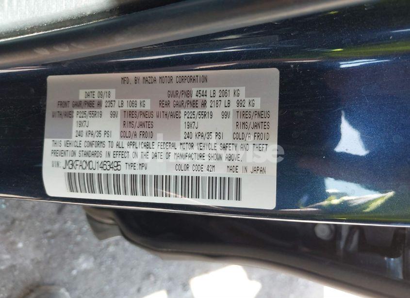 Photo 9 of 2018 Mazda Cx-5 TOURING (VIN JM3KFACM0J1463495)