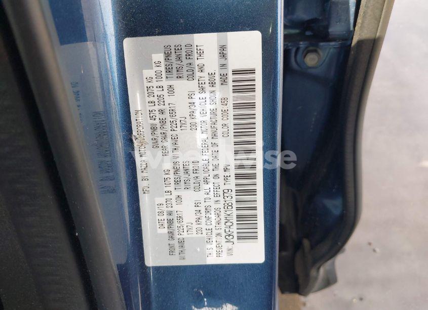 Photo 9 of 2019 Mazda Cx-5 TOURING (VIN JM3KFACM1K1681379)