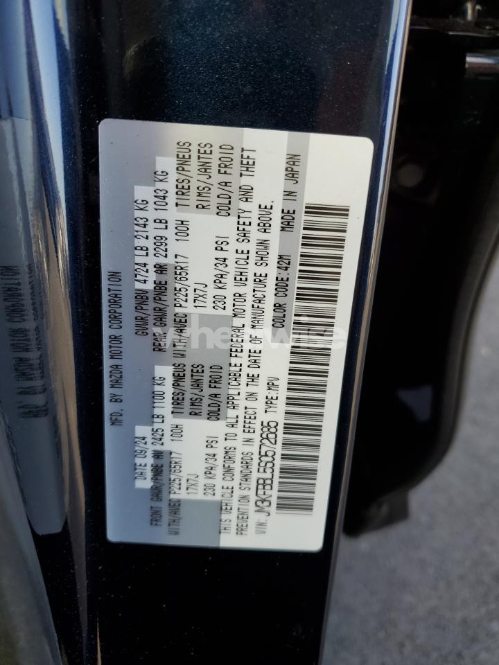 Photo 13 of 2025 MAZDA CX-5 SELECT (VIN JM3KFBBL5S0572685)