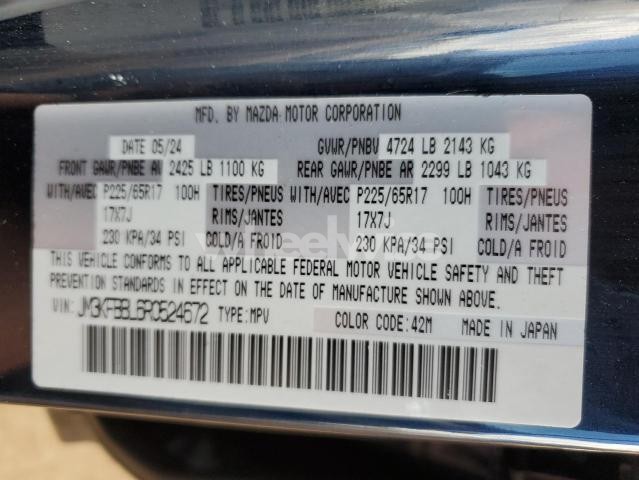 Photo 5 of 2024 MAZDA CX-5 SELECT (VIN JM3KFBBL6R0524672)