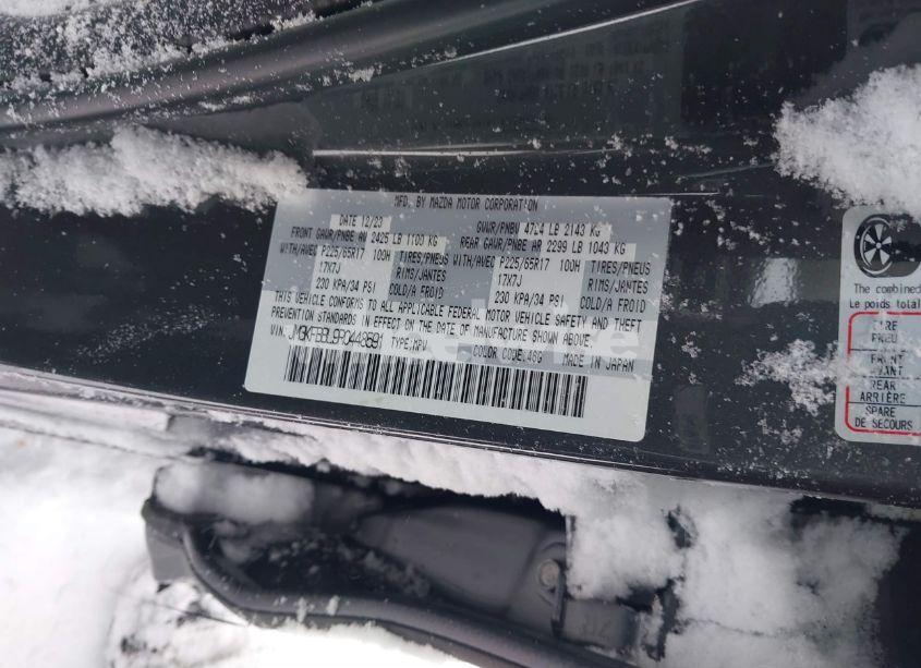 Photo 9 of 2024 Mazda Cx-5 2.5 S SELECT (VIN JM3KFBBL9R0448591)