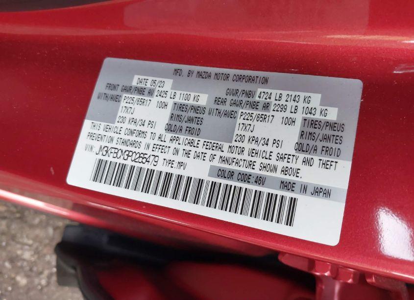 Photo 9 of 2023 Mazda Cx-5 2.5 S PREFERRED (VIN JM3KFBCM3P0265479)