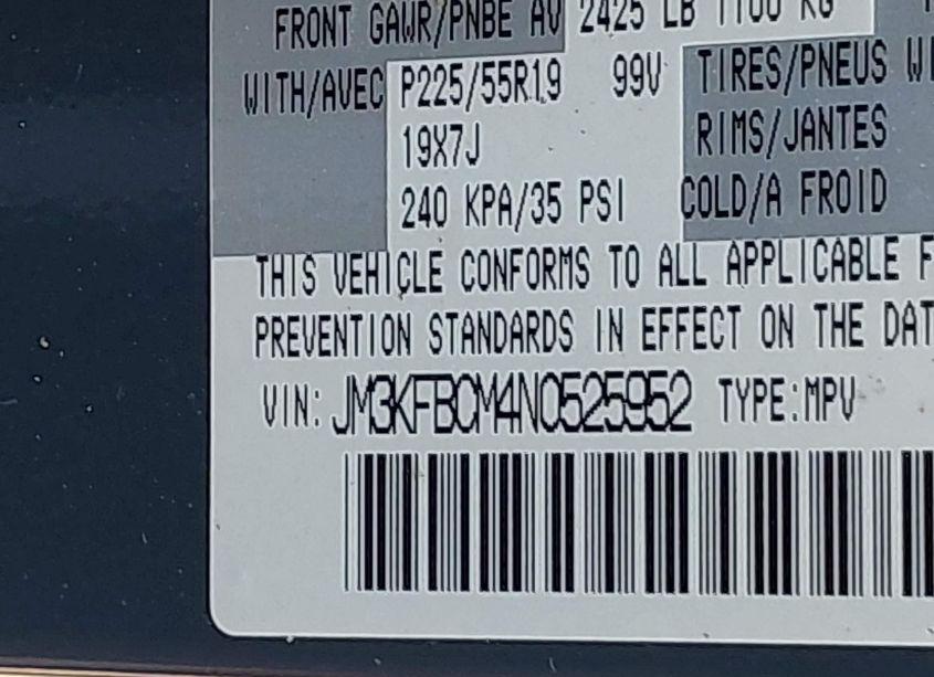 Photo 9 of 2022 Mazda Cx-5 2.5 S CARBON EDITION (VIN JM3KFBCM4N0525952)